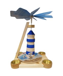 Leuchtturmpyramide, blau