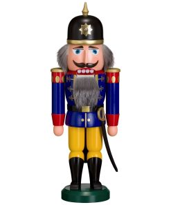 Nussknacker Soldat blau