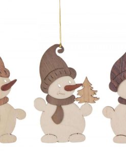 Behang Schneemänner, Set 6tlg