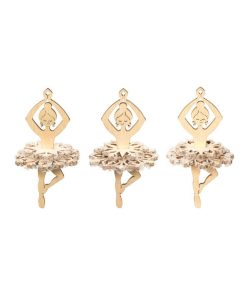 Baumschmuck Schneeflöckchen, 6-tlg.