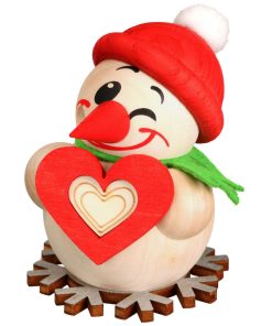 Kugelräucherfigur Cool-Man mit Herz