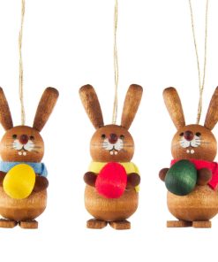 Behang Osterhasen mit Ei, 3 Stück
