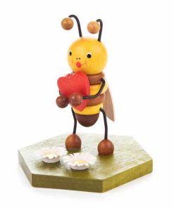 Sammelfigur Biene mit Herz