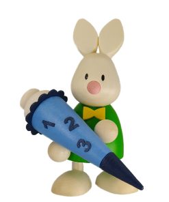 Figur mit Herz, Max mit Zuckertüte