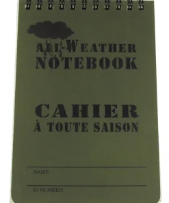 Meldeblock,  wasserfest,  groß, Spiralbindung,  10 x 15 cm