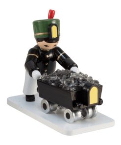 Bergmann mit Grubenhund, farbig