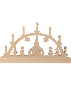 Mini-Schwibbogen Seiffener Kirche