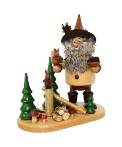 Räuchermann Waldwichtel mit Eichhörnchen