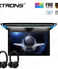 15,6-Zoll-1080P-Video-HD-Digital-TFT-Monitor Ultradünnes Auto-TV-Dach mit HDMI-Anschluss und 2-teiligen Kopfhörern
