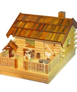 Räucher- Lichterhaus Bauernhof mit Figur