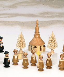 Kurrende schwarz, 5-tlg.