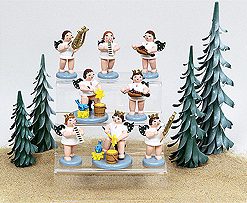 Engel mit Melodika, ohne Krone