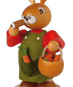 Räucherhasenmann farbig, groß