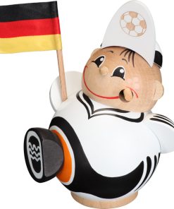 Kugelräucherfigur Fußballfan