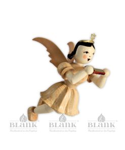 Blank Schwebeengel mit Mundharmonika